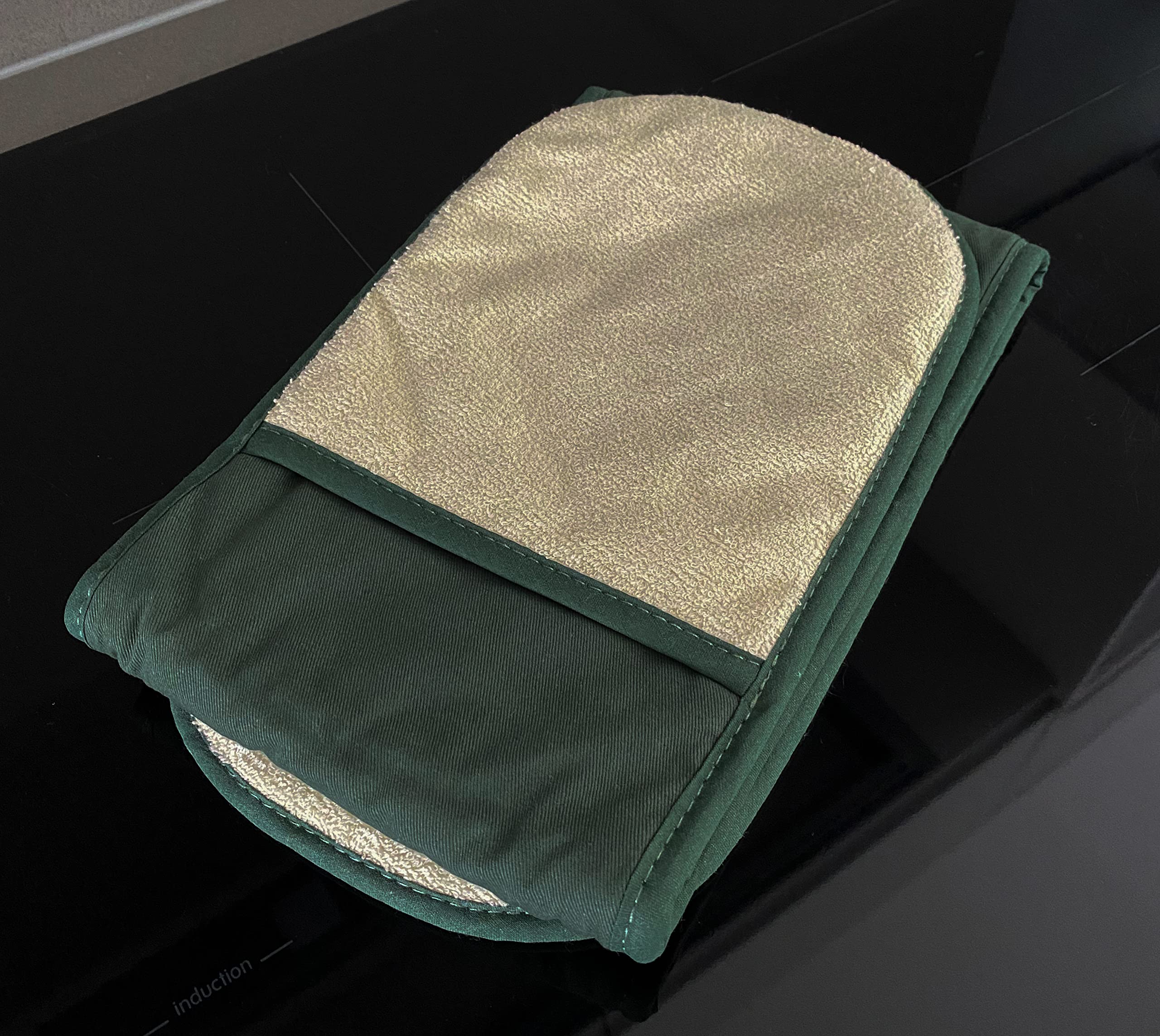 Orla Double Oven Gloves- Heat Resistant Pot Holder- 100% Cotton- For Home & Professional Cooking -1 Piece
