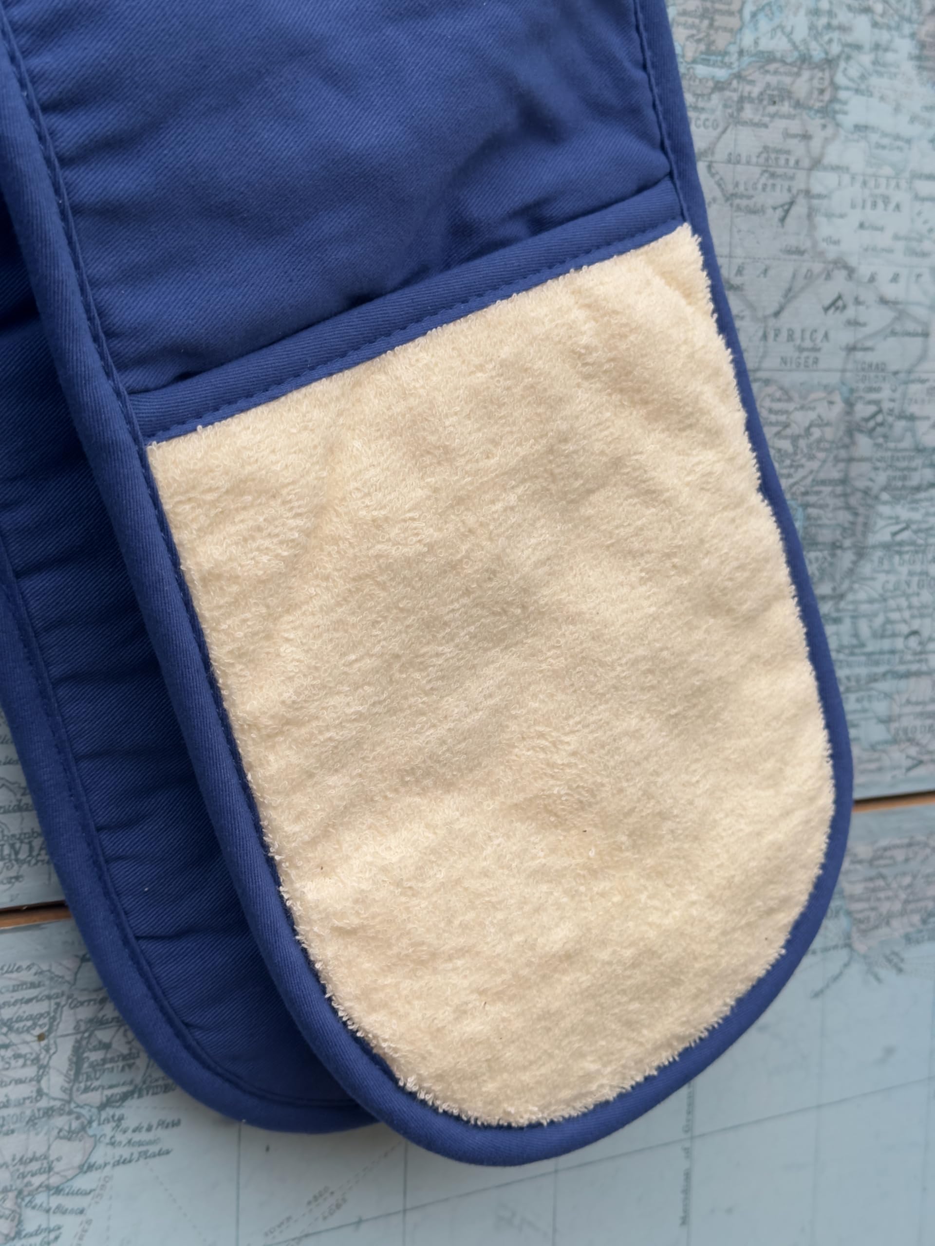 Orla Double Oven Gloves- Heat Resistant Pot Holder- 100% Cotton- For Home & Professional Cooking -1 Piece