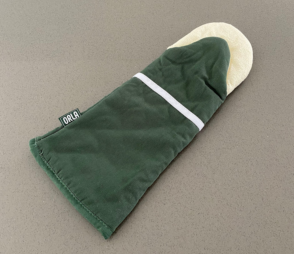 ORLA Gauntlet Oven Glove- Oven Gloves Heat Resistant for Cooking- Heat Resistant Gloves with Long Arm (38cm)- 1 Piece